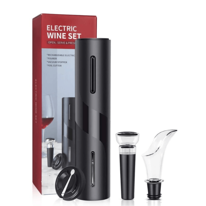 4 in 1 Rechargeable Wine Electric Corkscrew